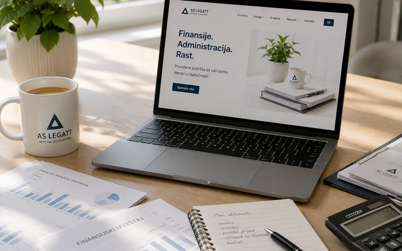 Online knjigovodstvo AS LEGATT – digitalna razmena dokumentacije i pregled poslovnih podataka